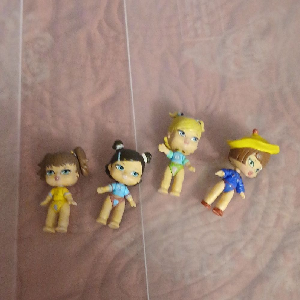 Colorful Kids Toy Figures Set